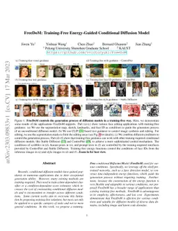 FreeDoM: Training-Free Energy-Guided Conditional Diffusion Model