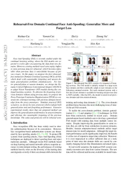 Rehearsal-Free Domain Continual Face Anti-Spoofing: Generalize More and
  Forget Less