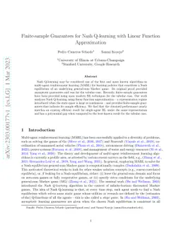 Finite-sample Guarantees for Nash Q-learning with Linear Function
  Approximation