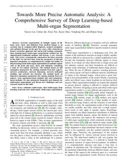 Towards more precise automatic analysis: a comprehensive survey of deep
  learning-based multi-organ segmentation
