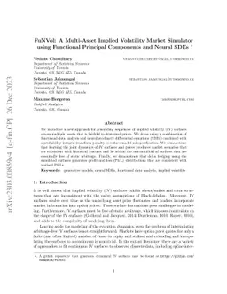 FuNVol: A Multi-Asset Implied Volatility Market Simulator using
  Functional Principal Components and Neural SDEs