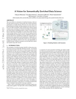 A Vision for Semantically Enriched Data Science