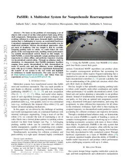 PuSHR: A Multirobot System for Nonprehensile Rearrangement