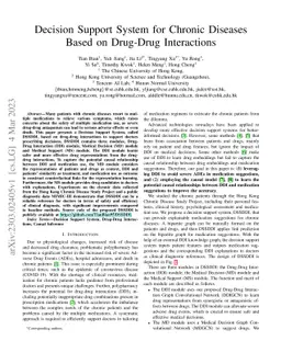 Decision Support System for Chronic Diseases Based on Drug-Drug
  Interactions