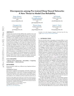 Discrepancies among Pre-trained Deep Neural Networks: A New Threat to
  Model Zoo Reliability