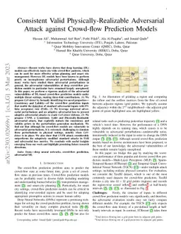Consistent Valid Physically-Realizable Adversarial Attack against
  Crowd-flow Prediction Models