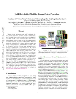 UniHCP: A Unified Model for Human-Centric Perceptions