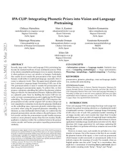 IPA-CLIP: Integrating Phonetic Priors into Vision and Language
  Pretraining