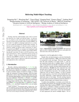 Referring Multi-Object Tracking