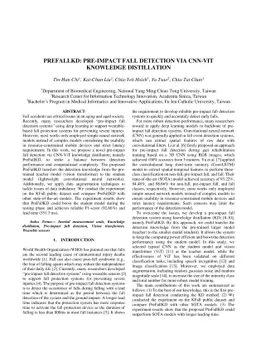 PreFallKD: Pre-Impact Fall Detection via CNN-ViT Knowledge Distillation