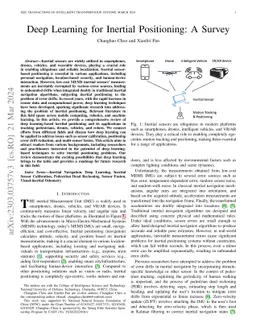 Deep Learning for Inertial Positioning: A Survey