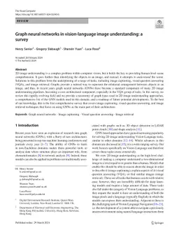 Graph Neural Networks in Vision-Language Image Understanding: A Survey