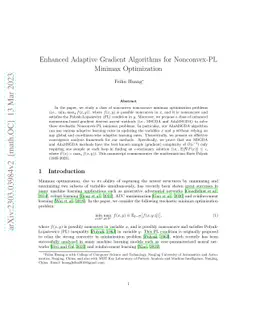 Enhanced Adaptive Gradient Algorithms for Nonconvex-PL Minimax Optimization