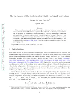 On the failure of the bootstrap for Chatterjee's rank correlation
