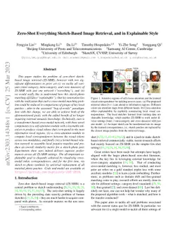 Zero-Shot Everything Sketch-Based Image Retrieval, and in Explainable
  Style