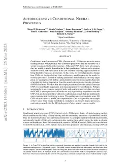 Autoregressive Conditional Neural Processes