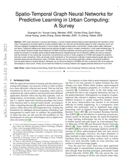 Spatio-Temporal Graph Neural Networks for Predictive Learning in Urban
  Computing: A Survey