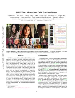 CelebV-Text: A Large-Scale Facial Text-Video Dataset