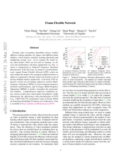 Frame Flexible Network