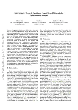 Illuminati: Towards Explaining Graph Neural Networks for Cybersecurity
  Analysis