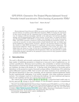 GPT-PINN: Generative Pre-Trained Physics-Informed Neural Networks toward
  non-intrusive Meta-learning of parametric PDEs