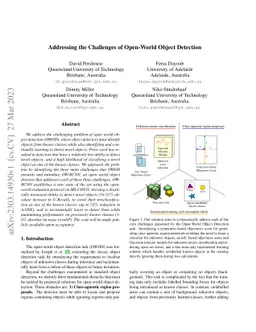 Addressing the Challenges of Open-World Object Detection