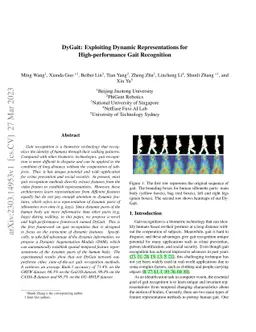 DyGait: Exploiting Dynamic Representations for High-performance Gait
  Recognition