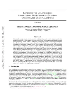 Learning the Unlearnable: Adversarial Augmentations Suppress Unlearnable
  Example Attacks