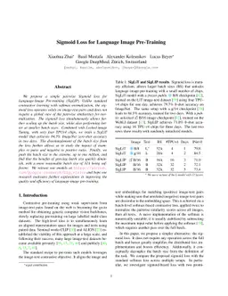 Sigmoid Loss for Language Image Pre-Training