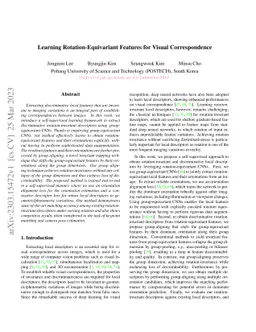 Learning Rotation-Equivariant Features for Visual Correspondence