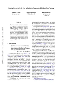 Scaling Down to Scale Up: A Guide to Parameter-Efficient Fine-Tuning