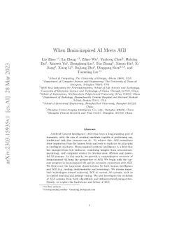 When Brain-inspired AI Meets AGI