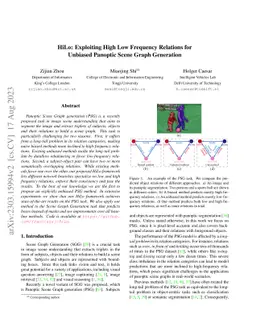 HiLo: Exploiting High Low Frequency Relations for Unbiased Panoptic
  Scene Graph Generation