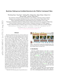 Real-time Multi-person Eyeblink Detection in the Wild for Untrimmed
  Video