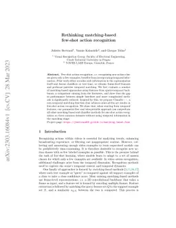 Rethinking matching-based few-shot action recognition