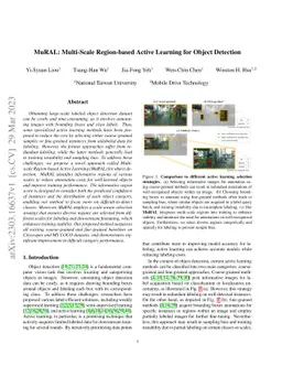 MuRAL: Multi-Scale Region-based Active Learning for Object Detection