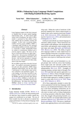 DERA: Enhancing Large Language Model Completions with Dialog-Enabled
  Resolving Agents