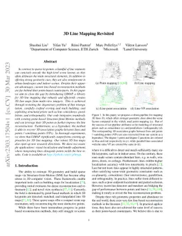 3D Line Mapping Revisited
