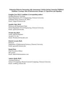 Pedestrian Behavior Interacting with Autonomous Vehicles during Unmarked
  Midblock Multilane Crossings: Role of Infrastructure Design, AV Operations
  and Signaling