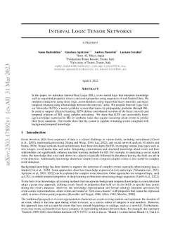 Interval Logic Tensor Networks