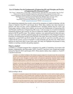 Can AI Chatbots Pass the Fundamentals of Engineering (FE) and Principles
  and Practice of Engineering (PE) Structural Exams?