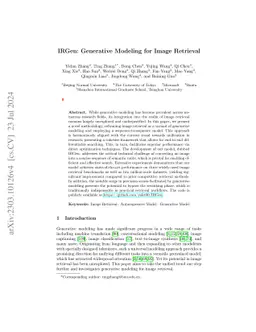 IRGen: Generative Modeling for Image Retrieval