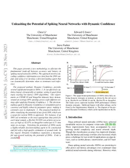 Unleashing the Potential of Spiking Neural Networks by Dynamic
  Confidence
