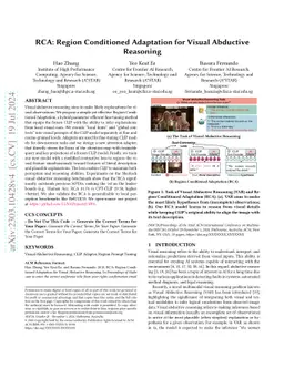 A Region-Prompted Adapter Tuning for Visual Abductive Reasoning