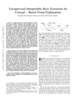 Unsupervised Interpretable Basis Extraction for Concept-Based Visual Explanations