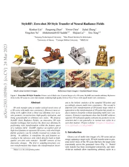 StyleRF: Zero-shot 3D Style Transfer of Neural Radiance Fields