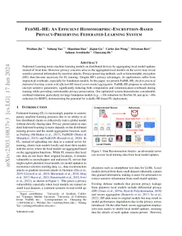 FedML-HE: An Efficient Homomorphic-Encryption-Based Privacy-Preserving
  Federated Learning System