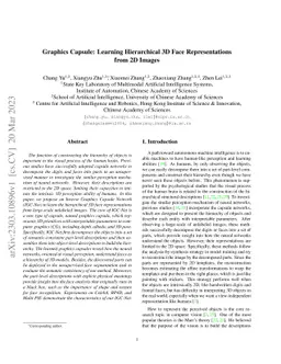 Graphics Capsule: Learning Hierarchical 3D Face Representations from 2D
  Images