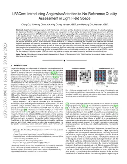 LFACon: Introducing Anglewise Attention to No-Reference Quality
  Assessment in Light Field Space