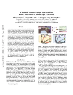 SGFormer: Semantic Graph Transformer for Point Cloud-based 3D Scene
  Graph Generation
